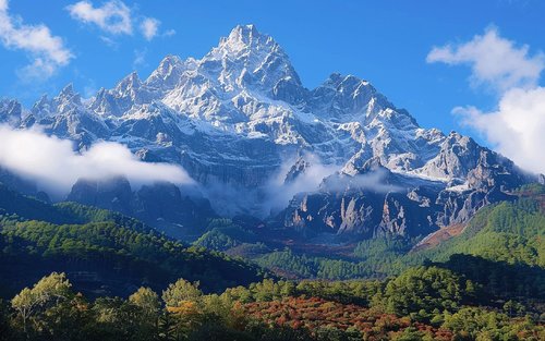 Tur sehari ke Gunung Salju Yulong, Lijiang, Yunnan