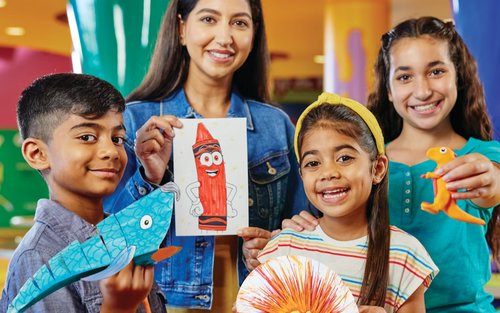 Билет за Crayola Experience в Истън
