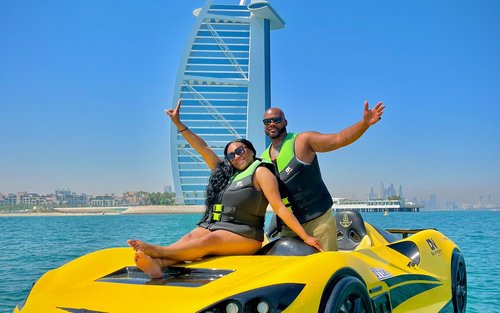 Jetcar Experience with Burj Al Arab View