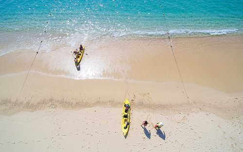 Two Bays Glass Bottom Kayak and Snorkel Tour in Cabo San Lucas