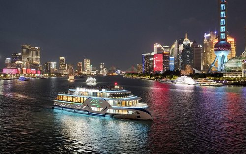 상하이 황푸강 크루즈 + 한국어 가이드