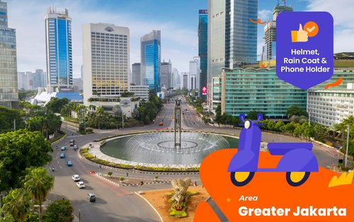 Paupahan ng Motorsiklo sa Jakarta, Depok at Lugar ng Bogor