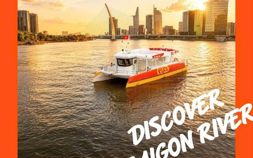 PIKA Boat Ticket: Open-air Saigon River Sightseeing Boat