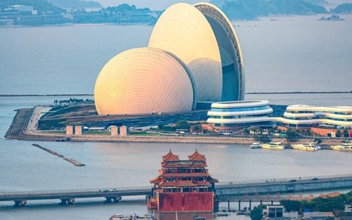 【上門接送】珠海經典一日遊-日月貝+野狸島+珠海漁女