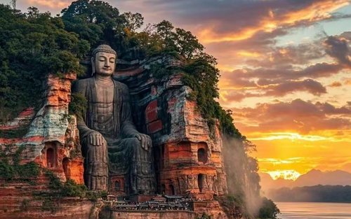 Chengdu Leshan Giant Buddha Full-Day Tour with Boat or Hike