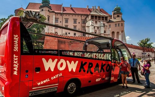 Krakau Sightseeing Hop-On Hop-Off Bus