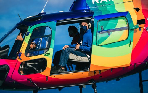 ৯০ মিনিটের কোহালা কোস্ট আগ্নেয়গিরি জলপ্রপাত হেলিকপ্টার ট্যুর