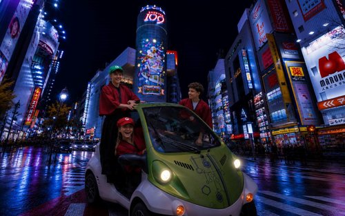 Tur nocturn cu Go-Kart EV în Tokyo Shibuya: Kimono și fotografii