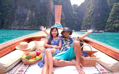 Maya Bay & Pileh Lagoon 4-Hour Private VIP Longtail Boat Tour