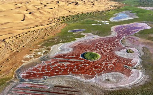 Yinchuan Tengger Desert Six Lakes Full-Day Tour