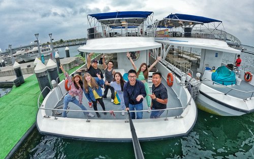 大鹏湾游湖经典游程含烤蚵 / 纯游湖导览