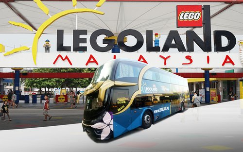 Shared Bus Transfer between Kuala Lumpur and Legoland Malaysia