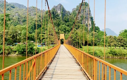 Vangvieng with Cave Kayak & Zipline (departure from Vientiane)
