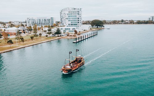 Crucero en barco pirata de Mandurah