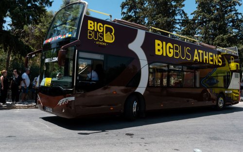 アテネ ビッグバス乗り降り自由観光ツアー
