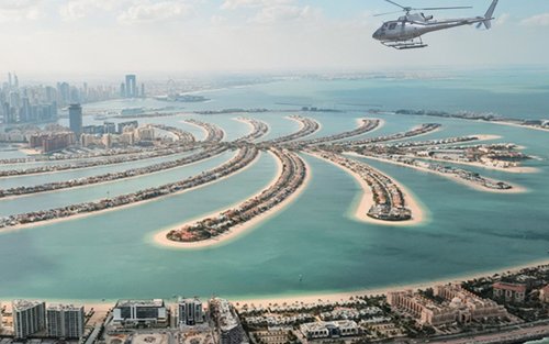 Helikoptertur i Dubai med HeliDubai