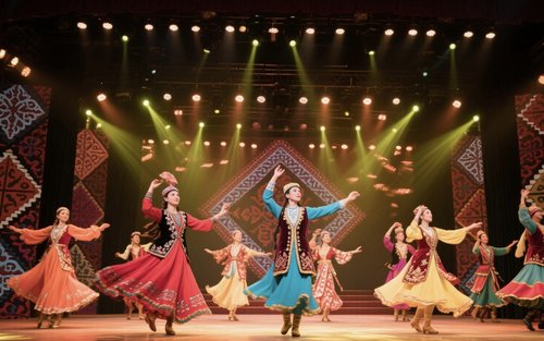 Xinjiang International Grand Bazaar "Zijderoute, Duizendjarige Indruk" banket- en kunsttheater voorstellingsticket + Bazaar gastronomisch buffet ticket