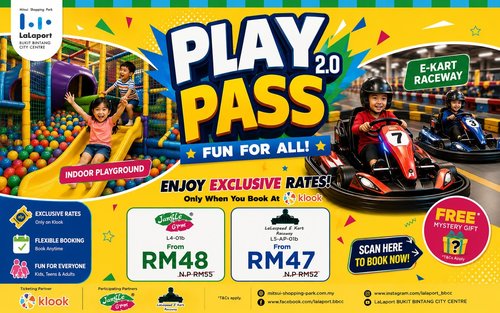 LaLaport Play Pass in Kuala Lumpur 