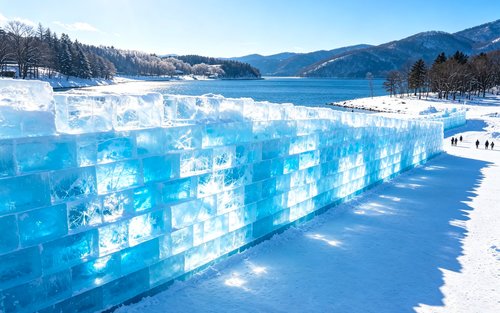 Sapporo Noboribetsu Hell Valley and Lake Shikotsu Ice Falls Festival Tour