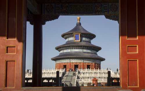 Tour sehari penuh ke Istana Musim Panas dan Kuil Syurga di Beijing