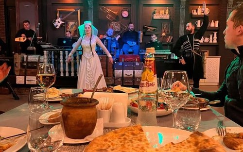 Georgian Dinner with Dance Show in Tbilisi