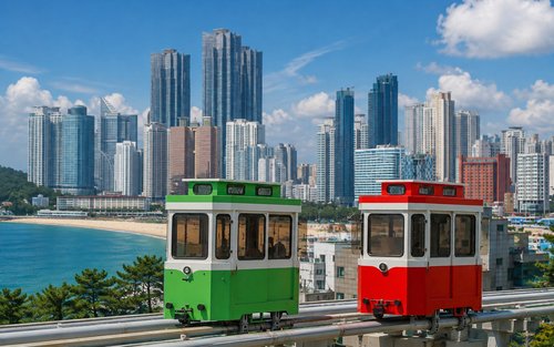 Sorotan Busan: Kumpulan Kecil, Pengambilan Hotel & Sky Capsule