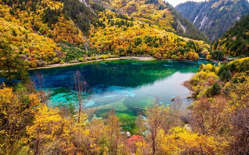 Stasiun Kereta Cepat Huanglong Jiuzhai/Stasiun Kereta Cepat Songpan ke Area Pemandangan Jiuzhaigou dan Sekitarnya, Mobil Kecil Bersama (Opsional ke Area Pemandangan Huanglong)