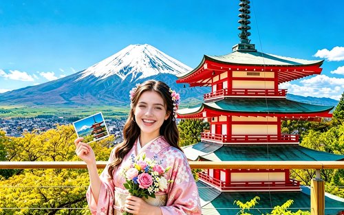 【Mount Fuji Scenic Photography Day Tour】Chureito Pagoda & Kawaguchiko Oishi Park & Oshino Hakkai & INS Lawson & Hikawa Clock Shop (Departing from Tokyo)