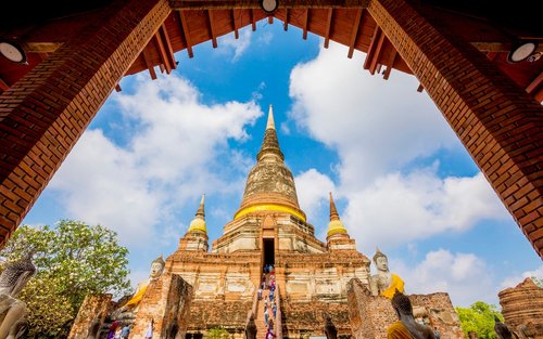 Excursão de meio dia aos templos de Ayutthaya, Patrimônio Mundial da UNESCO, que você precisa visitar