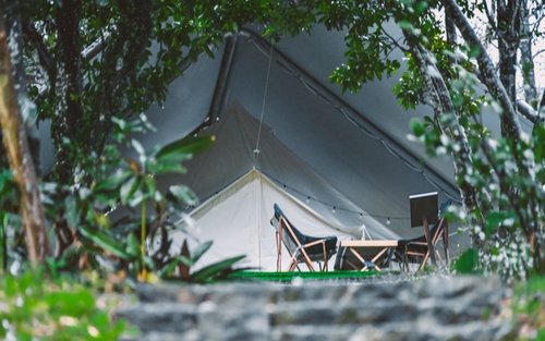 Luxuriöses Camping in Taipeh Yangmingshan | Chan Shu: Warmer Schwefel | Eine Übernachtung mit zwei Mahlzeiten