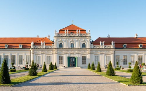 Billet til Nedre Belvedere Palads i Wien