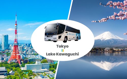 東京 - 河口湖接駁巴士（VIP Liner 提供）