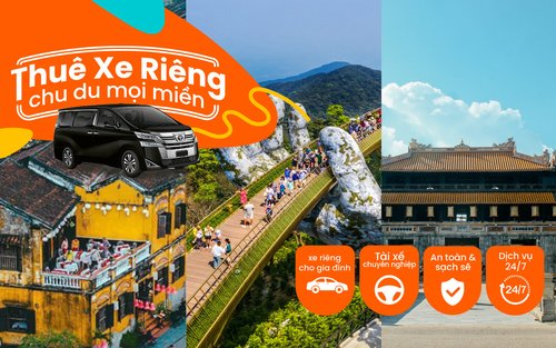 Thuê Xe Đi Núi Thần Tài, Hội An, Huế, Bà Nà Hills hoặc Vinwonders Nam Hội An từ Đà Nẵng 