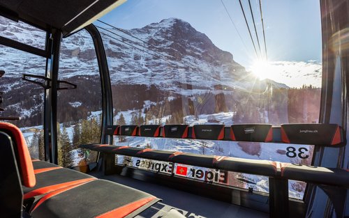 Eiger Express 3S Cable Car Ticket from Grindelwald Terminal to Eiger Glacier 