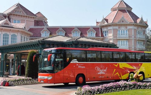 Paris Charles de Gaulle Airport/ Paris-Orly Airport - Disneyland Paris bus by Magical Shuttle 