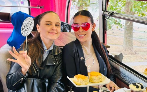 "Here We Go Again" London Afternoon Tea Bus