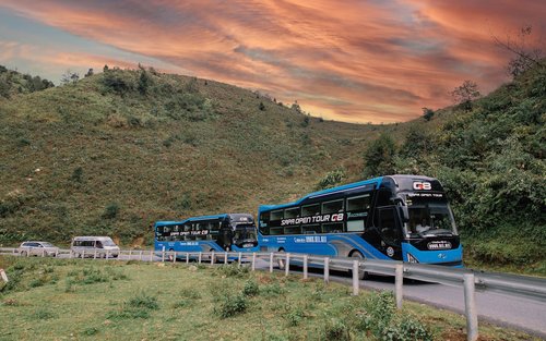Autobus notturno Ha Giang da/per Sapa di G8 Open Tour