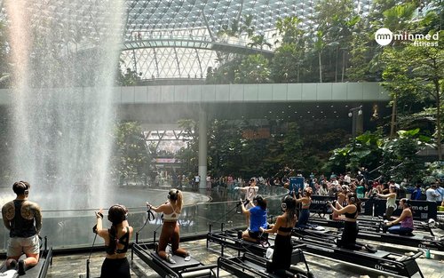 Reformer Pilates at Jewel Changi Airport