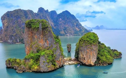 James Bond Island & Canoe Full Day Tour dengan Longtail Boat dari Phuket