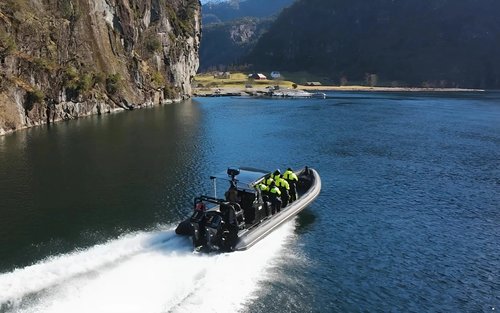 Mostraumen Fjord Safari with Premium RIB Boat from Bergen