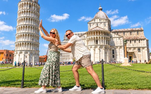 Excursie de o zi în Toscana: Tur la Pisa, Siena și San Gimignano cu plecare din Florența