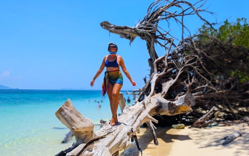 Tour en lancha rápida por las 4 islas de Ko Lanta con la Cueva Esmeralda