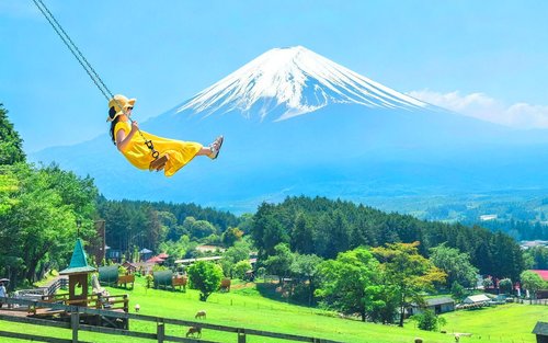 Tour trong ngày khám phá bí mật biển hoa núi Phú Sĩ | Công viên Oishi × Lễ hội hoa cầu vồng hồ Motosu / Làng chữa bệnh Saiko Iyashi no Sato Nenba × Trang trại gia súc Makaino nổi tiếng trên mạng × Chụp ảnh lưu niệm Lawson (khởi hành từ Tokyo)