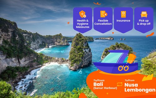 Fast Boat Ticket between Bali (Sanur) and Nusa Lembongan