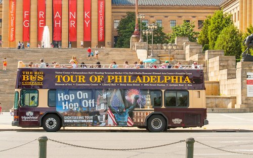 Philadelphia Big Bus Hop-On Hop-Off Tours (Open-Top)