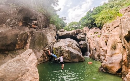 Ba Ho Waterfall Half Day Tour in Nha Trang