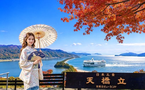 Kyoto Amanohashidate & Ine Funaya & Ine Bay Scenic Day Trip (Departing from Osaka or Kyoto)