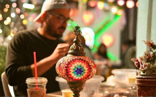Antalya: Taller de lámparas de mosaico tradicionales - Arte en vidrio mediterráneo