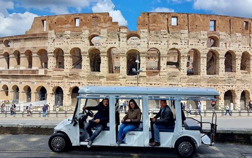 Rome City Highlights Half-Day Guided Golf Cart Tour