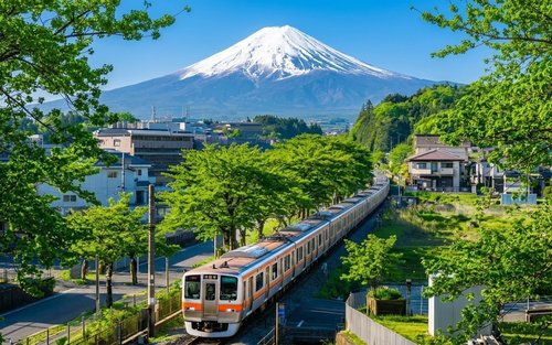Excursão de um dia ao Trem Temático do Monte Fuji & Cruzeiro/Teleférico no Lago Kawaguchi & Lago Yamanaka & Loja de Relógios Nikawa